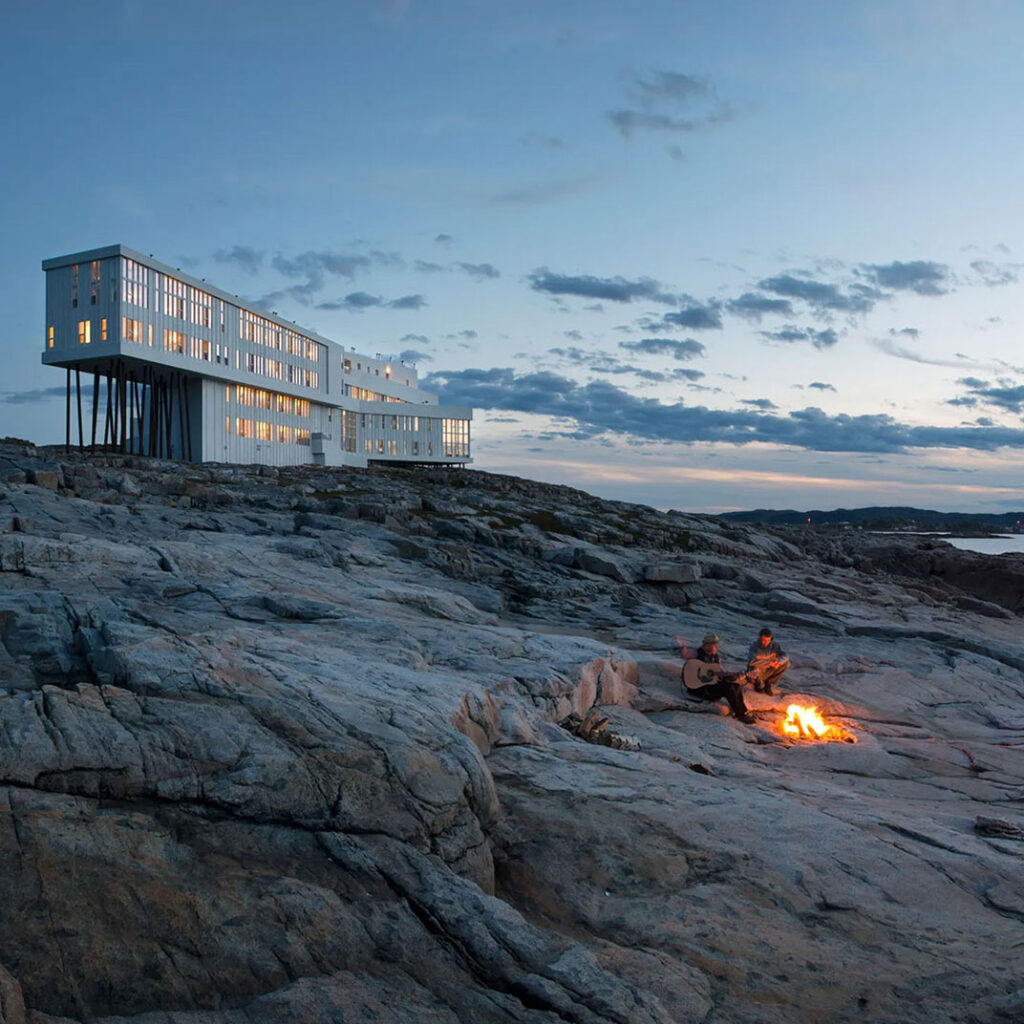 hôtels de luxe discrets Fogo Island Inn