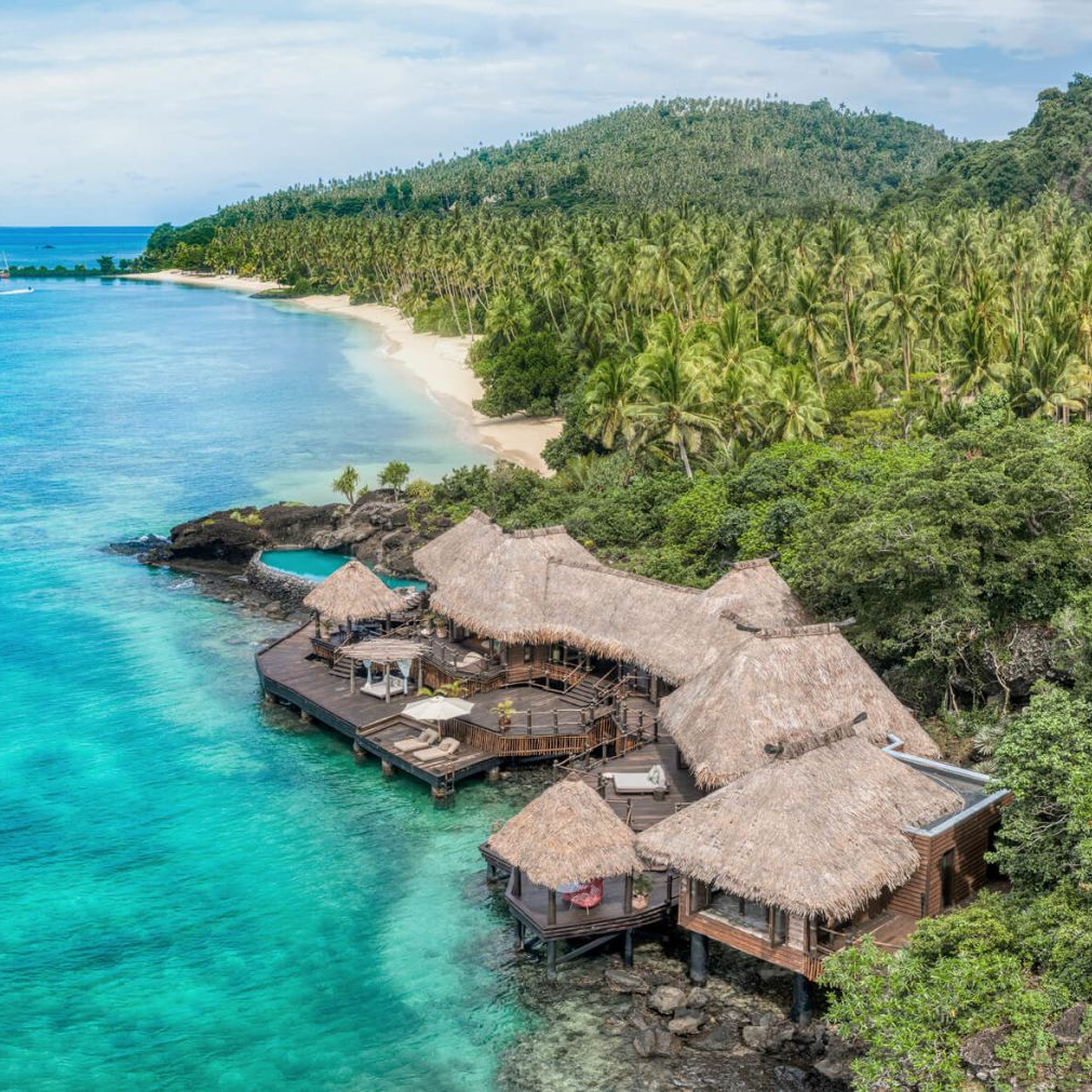 hôtels de luxe discrets Como Laucala Island