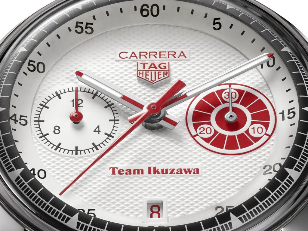Cadran de la TAG Heuer Carrera Team Ikuzawa