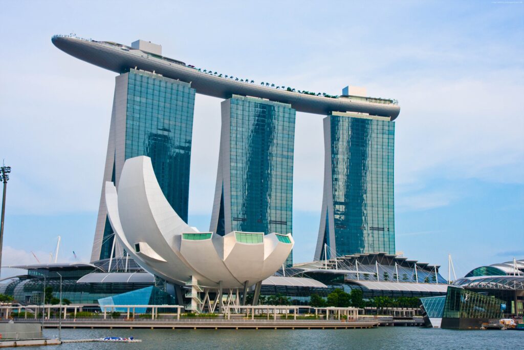 plus belles piscines du monde : Marina Bay Sands (Singapour)