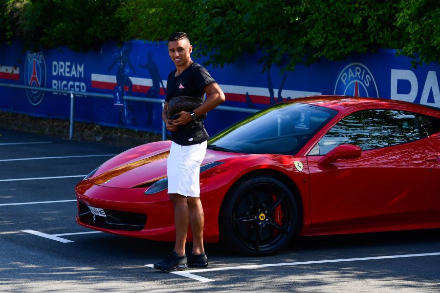 Salaires Ligue 1 2026 : Marquinhos (PSG) et sa Ferrari 458 Italia