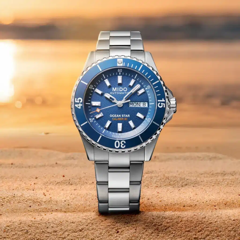 Plus belles montres de luxe à moins de 2000 euros : Mido Ocean Star 200