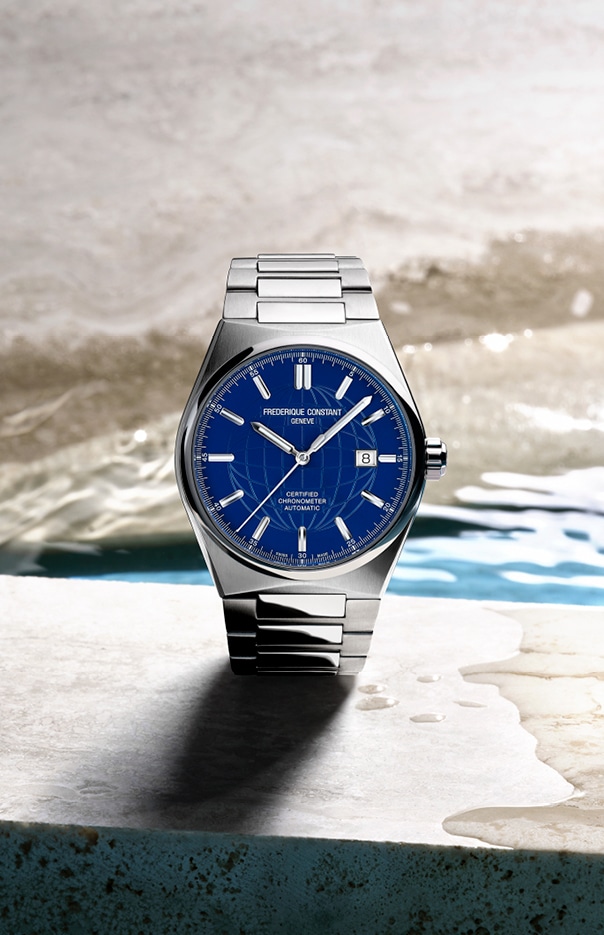 Plus belles montres de luxe à moins de 2000 euros : Frédérique Constant Highlife Automatic COSC