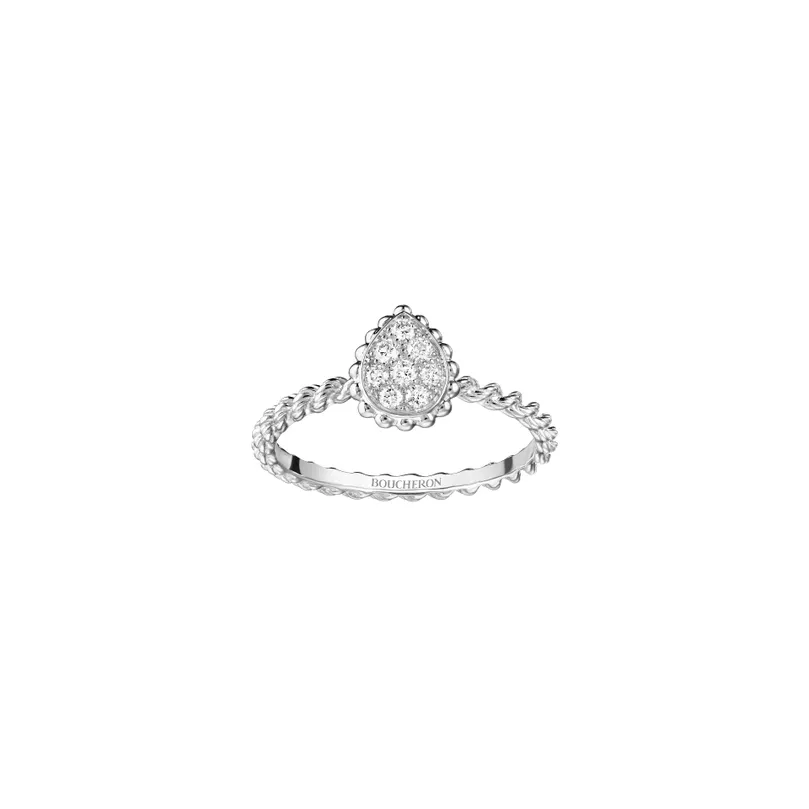 5 bagues de fiançailles en diamant naturel à moins de 5 000 € : Boucheron Serpent Bohème