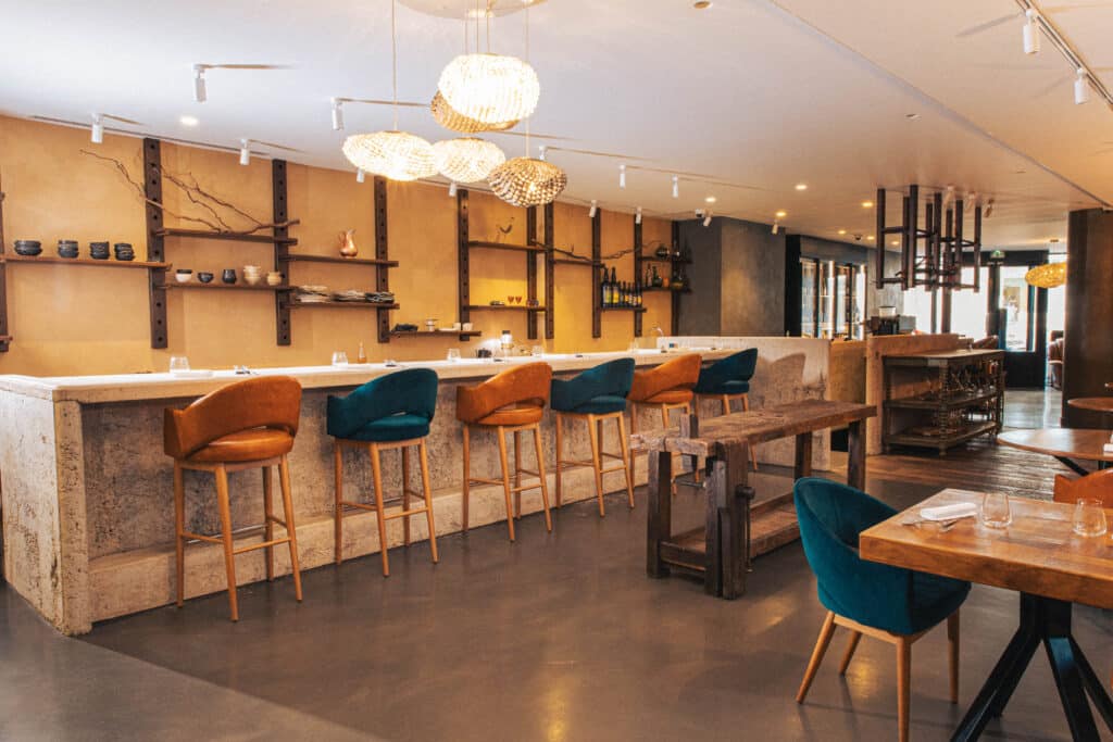 Accents Table Bourse : Intérieur du restaurant Crédit photo : ©Florian Domergue