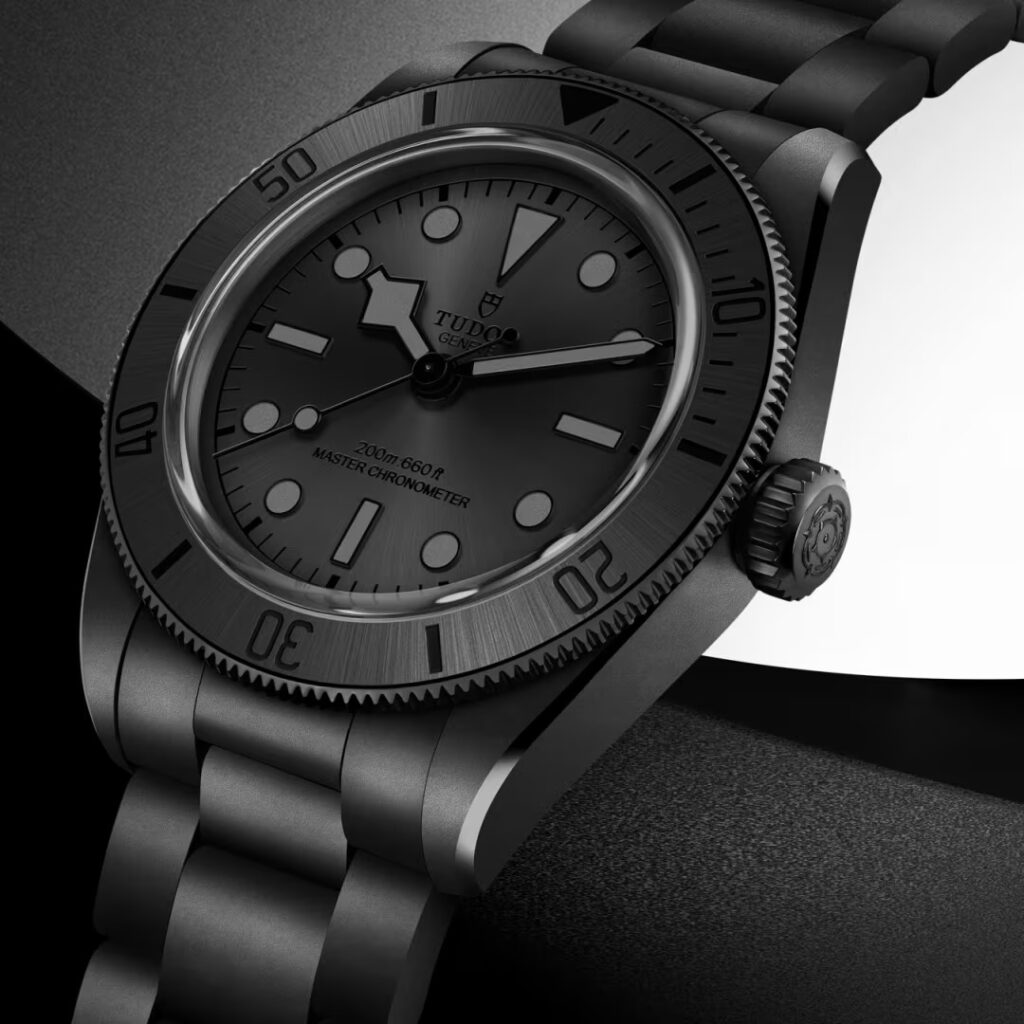 montres de luxe à moins de 10 000 euros : Tudor Black Bay Ceramic, une montre résolument masculine