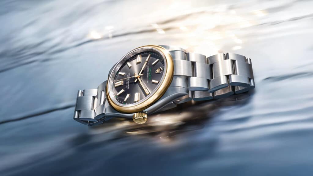 montres de luxe à moins de 10 000 euros : Rolex Oyster Perpetual 41 Rolesor