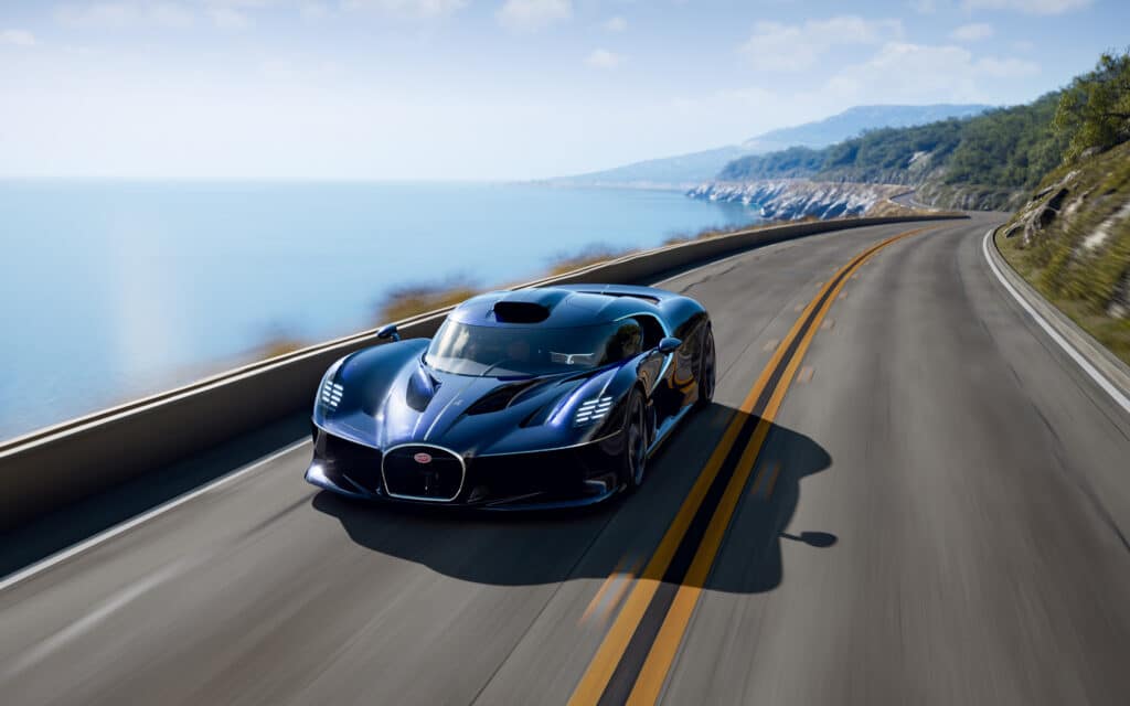 Bugatti Destrier Programme Bleu Solitaire : une pièce unique