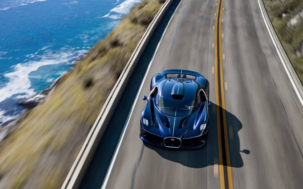 Bugatti Destrier : Hommage à la Type 57