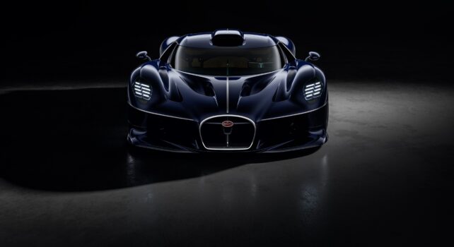 Bugatti Destrier : La Bolide métamorphosée en sculpture unique