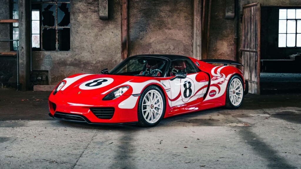 Les Porsche les Plus Convoitées : Porsche 918 Spyder Weissach
