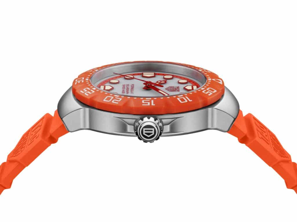 TAG Heuer Formula 1 Solargraph : couronne