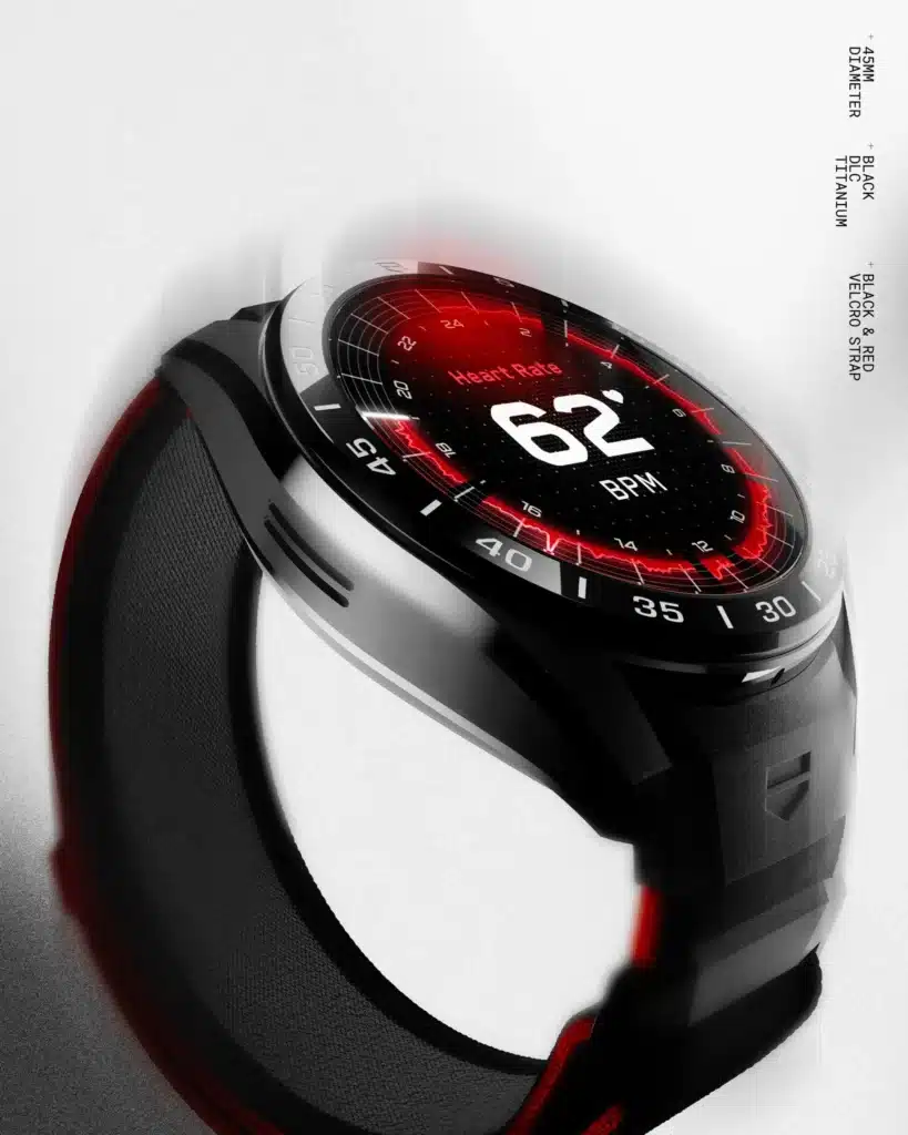 La montre connectée d'une grande manufacture horlogère de luxe