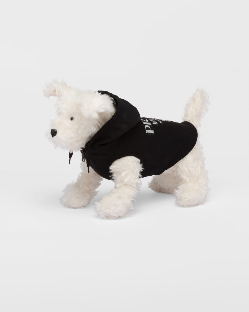 Vêtements pour animaux : Imperméable à capuche pour Chien, par Prada