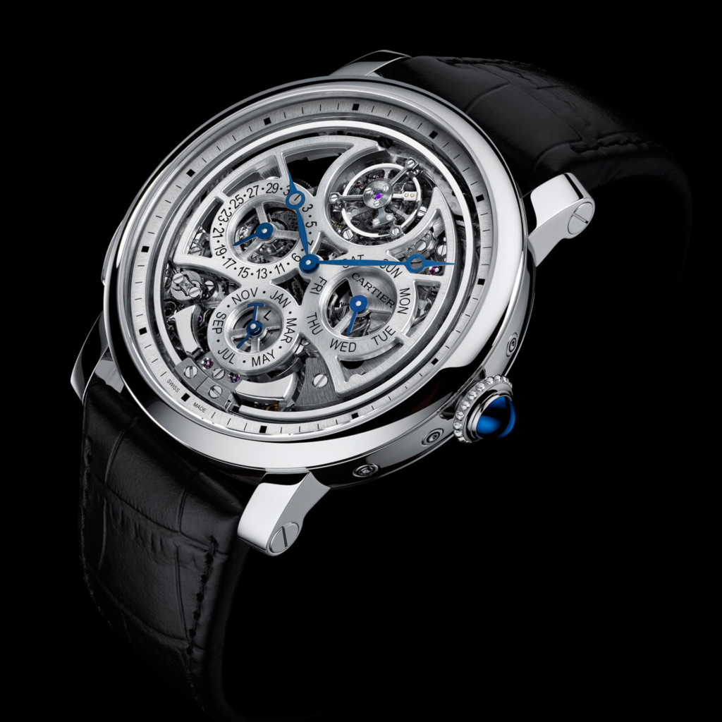 Les 10 Plus Belles Montres de Luxe à Moins de 1 000 000 € : 6. Cartier Rotonde de Cartier Grande Complication Squelette