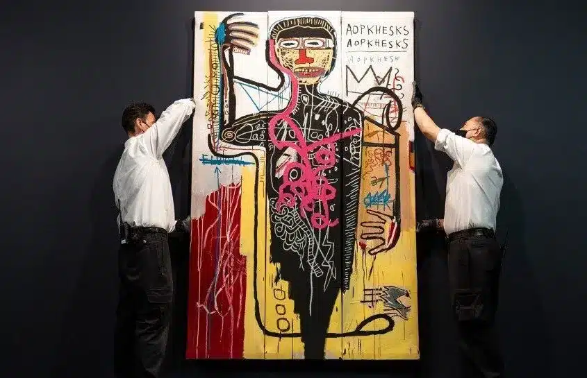 tableaux Basquiat les plus chers : Versus Medici, 1982 : 44 millions d'euros (50,8 millions de dollars)