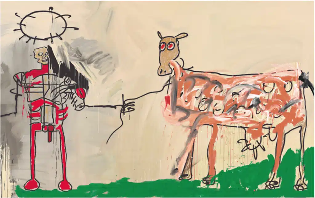 tableaux Basquiat les plus chers : The Field Next to the Other Road, 1981 : 32,1 millions d'euros (37,1 millions de dollars)