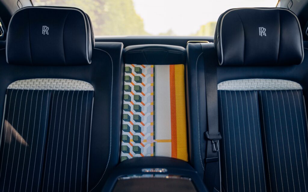 Rolls-Royce broderies