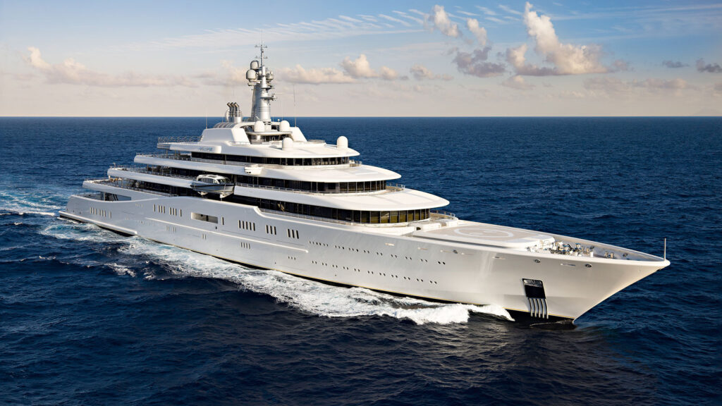 Eclipse : le yacht blindé de Roman Abramovitch