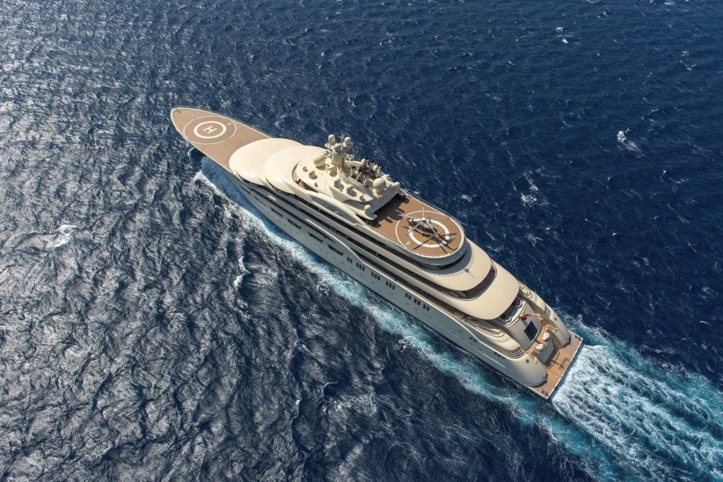 Dilbar : le yacht le plus cher du monde, à 800 millions de dollars