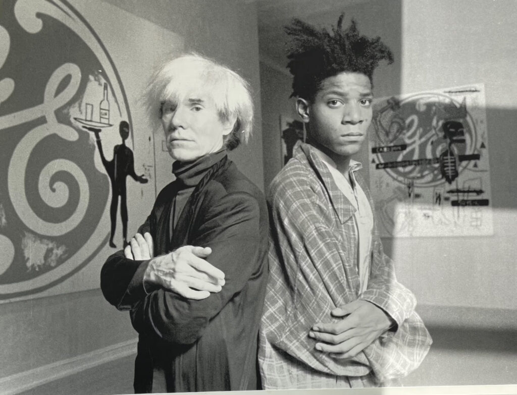 Jean-Michel Basquiat et Andy Warhol