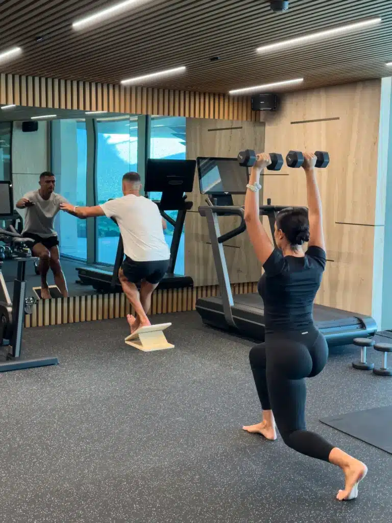 contrat de mariage Ronaldo Georgina : Le couple en pleine session de sport, le matin de leur mariage