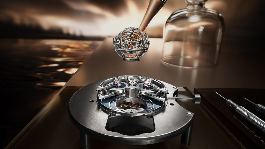 Assemblage à la main du Tourbillon