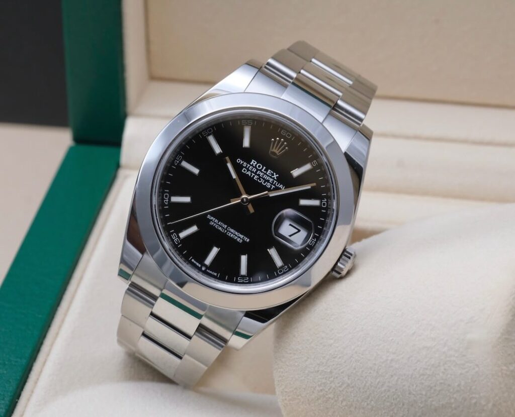 rolex occasion moins de 10 000 euros : Rolex Datejust 41 réf. 126300