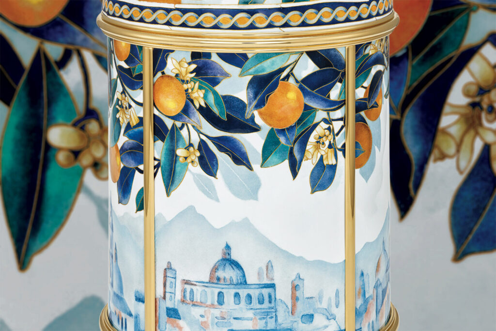 Patek Philippe, la pendulette Oranges de Sicile