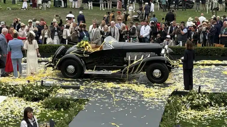 Une Duesenberg SSJ de 1935 remporte le Best of Show du 75e Pebble Beach