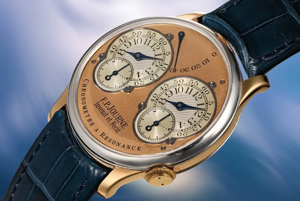montres à plus d'un million de dollars : : F.P. Journe Chronomètre à Résonance « Souscription, No. 007 » pour 13 922 000 dollars