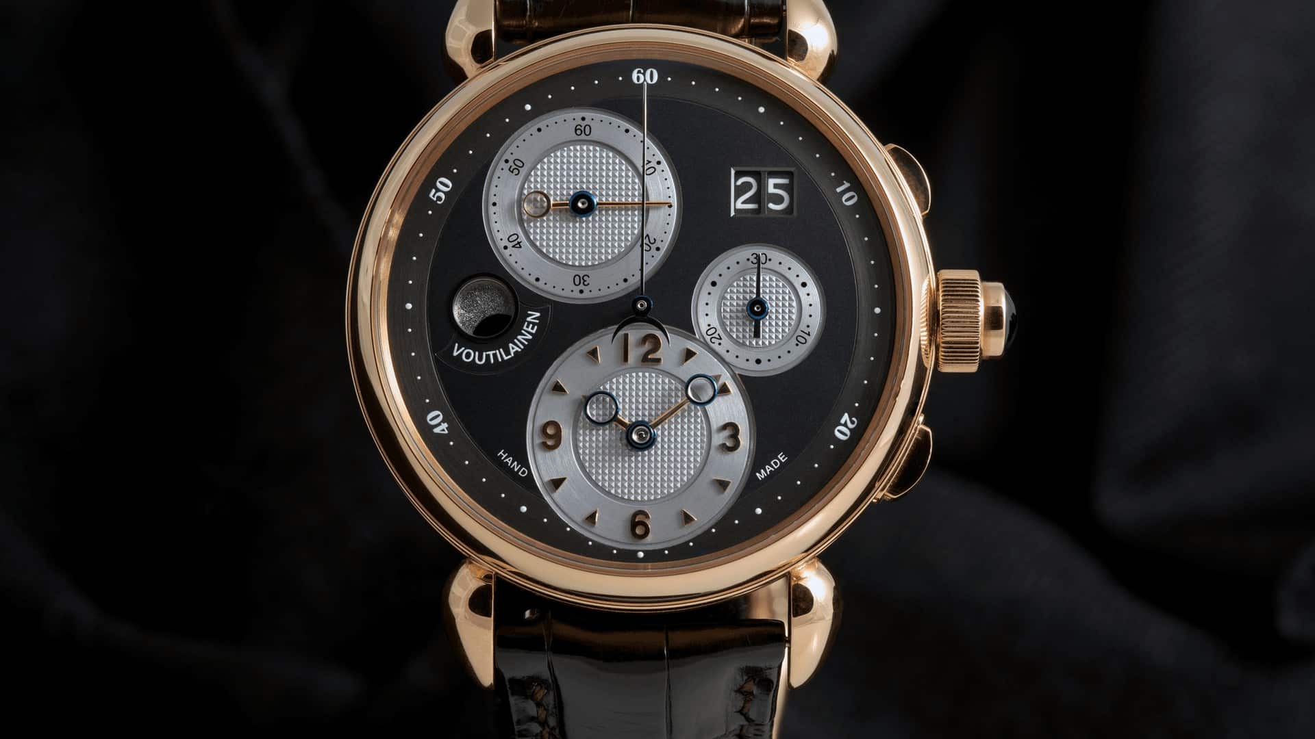 Kari Voutilainen chronographe or rose vendu plus d'un million de dollars