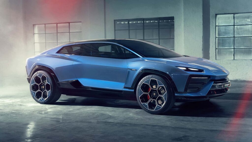 Lamborghini Lanzador hybride rechargeable : enterre la Lanzador électrique pour un modèle de modèle hybride rechargeable