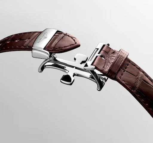 Double déployante de la Longines Master Chrono Monopusher