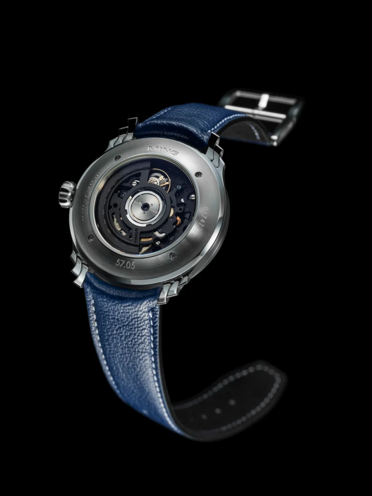 mouvement GMT maison-Sellita travaillé en collaboration avec MING