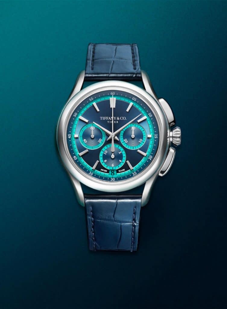 Tiffany Timer Titane & Platine : Tiffany & Co. célèbre 160 ans de chronographes