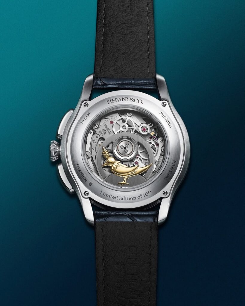 Tiffany Timer Titane & Platine