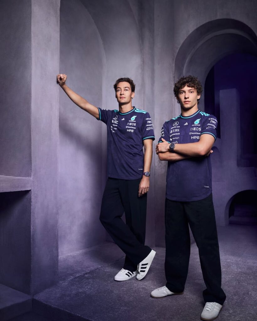 IWC Pilot's Watch Chronograph 41 Mercedes-AMG Petronas, George Russell et Kimi Antonelli
