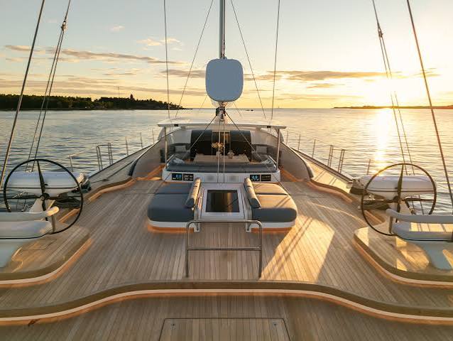 Vue deck arrière