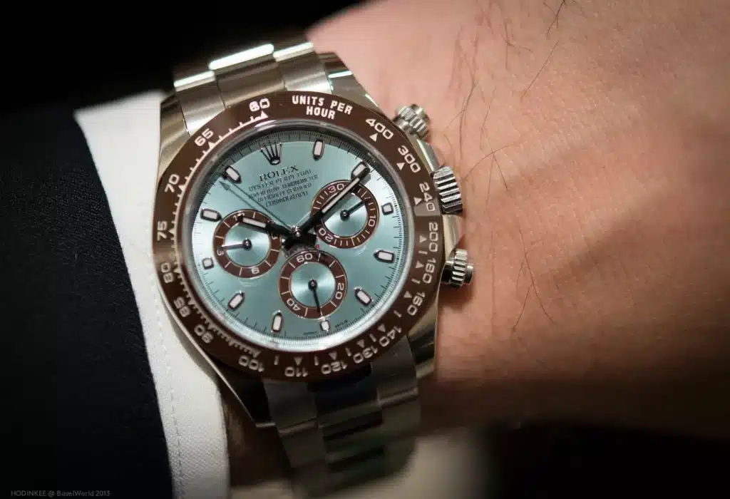 Rolex Cosmograph Daytona platine « Ice Blue », réf. 126506-0001