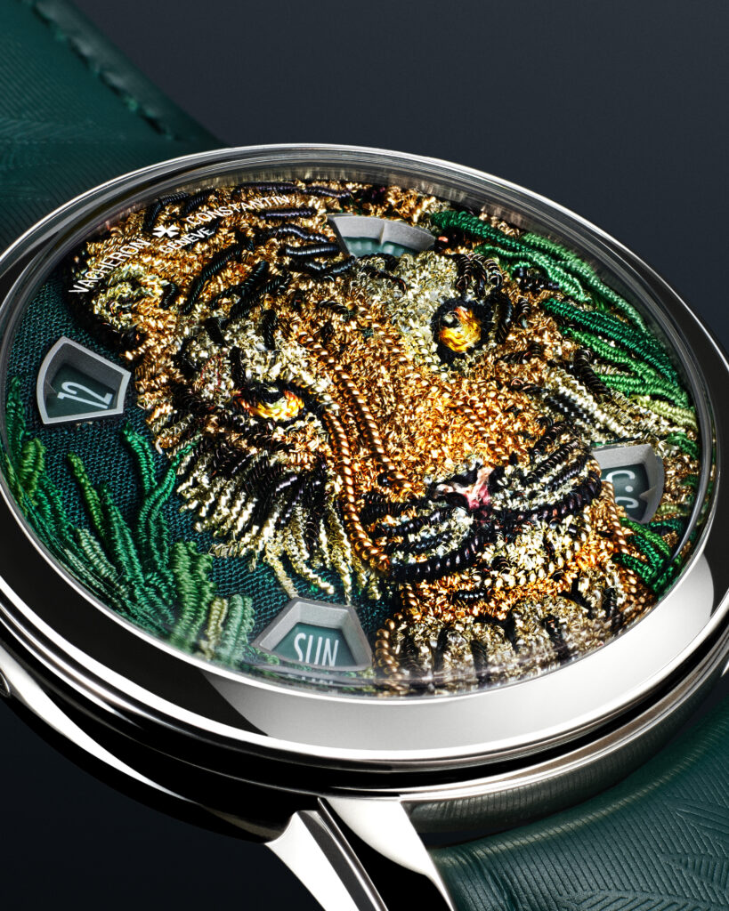 Vacheron Constantin Hommage au Règne Animal : Tigerbroidery