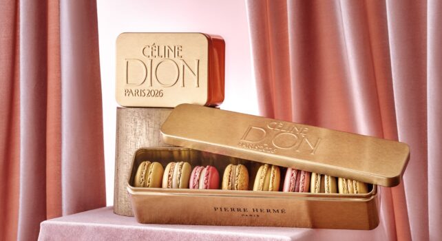 Pierre Hermé et Céline Dion : Infiniment Céline, la collection de macarons à l’occasion de son retour sur scène