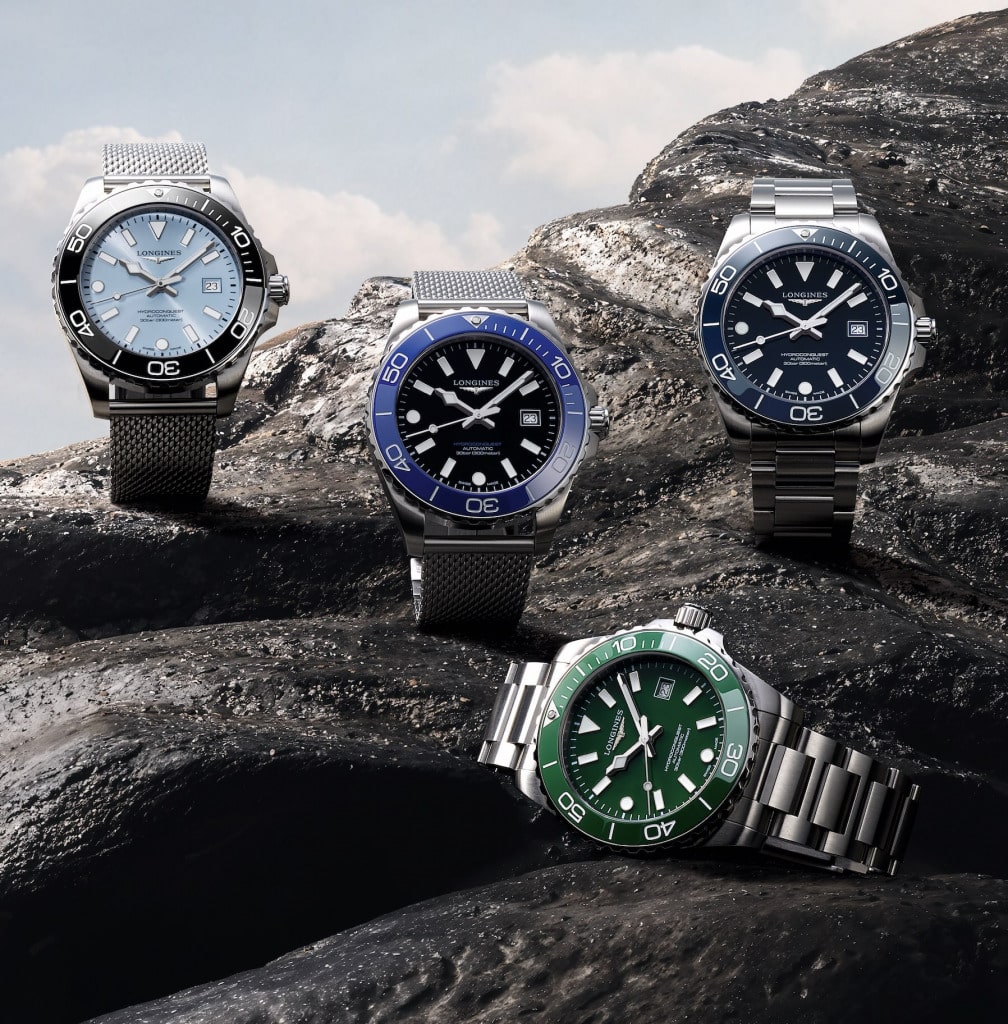 montres de luxe à moins de 1000 euros : Longines HydroConquest d'occasion