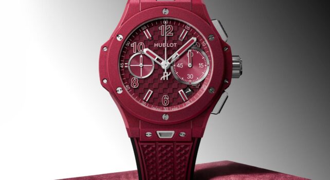 Big Bang Original Soft Touch All Red : L’icône Hublot change de texture