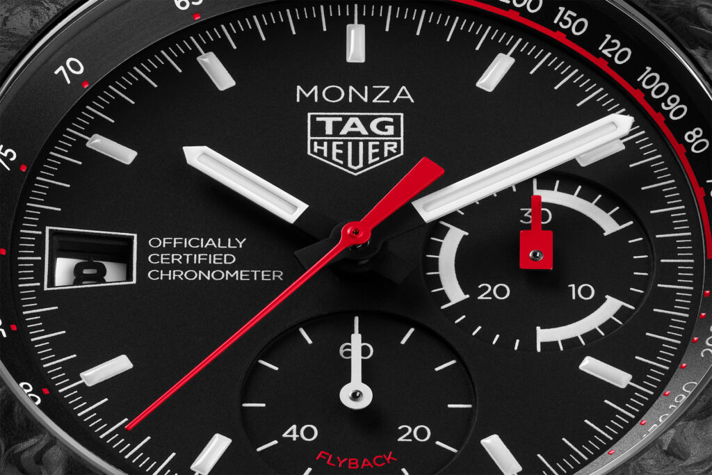 Focus cadran Tag Heuer