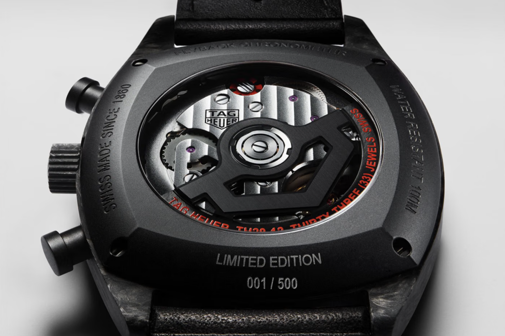 Calibre TAG Heuer Monza Flyback Chronograph Carbon