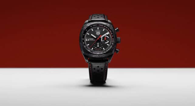 TAG Heuer célèbre les 50 ans de la Monza avec une édition en carbone forgé