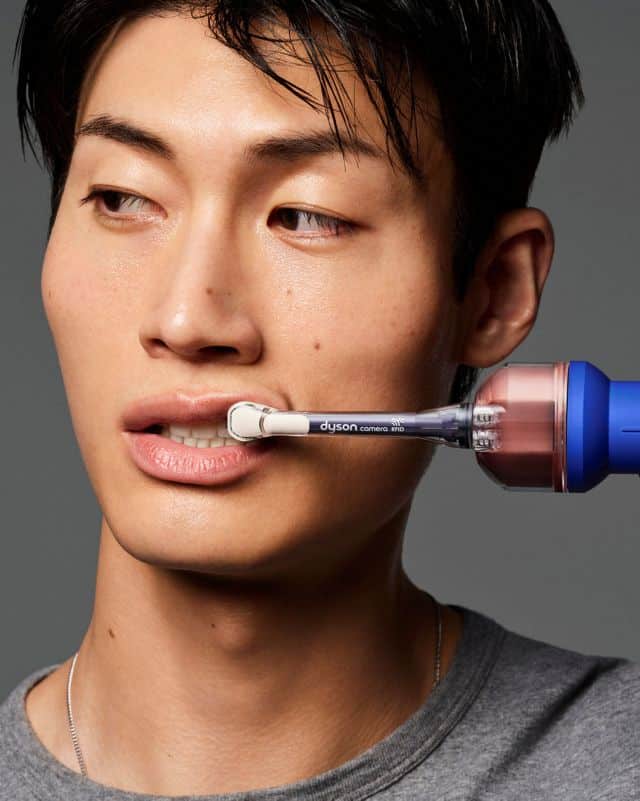 Dyson CameraJet : Gap Optical Targeting™, une caméra macro au service du sourire