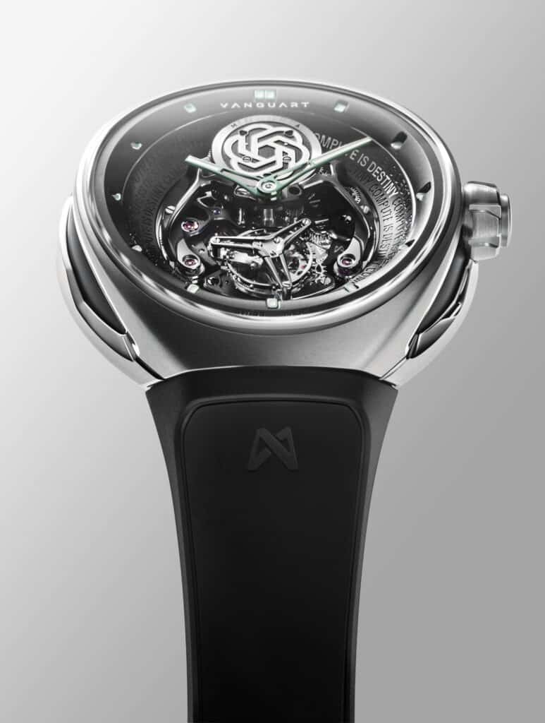 Montre Vanguart OpenAI Orb Flying Tourbillon en titane grade 5
