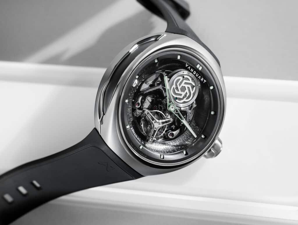 Montre Vanguart OpenAI Orb Flying Tourbillon en titane grade 5